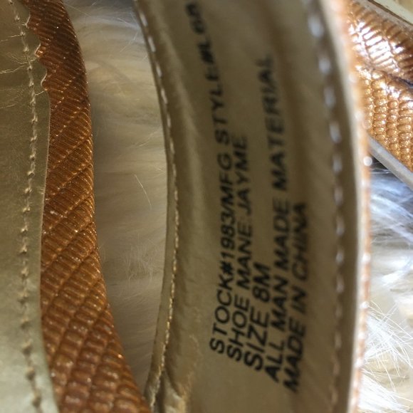 Coral Bay Gold Sandals - Picture 2 of 5